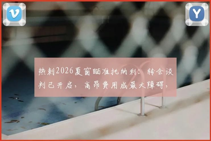 热刺2026夏窗瞄准托纳利：转会谈判已开启，高昂费用成最大障碍，列维如何破局？